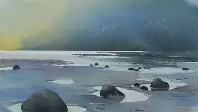 走进Piet Lap：荷兰水彩画的梦幻之境 - 图画吧TUHUABA