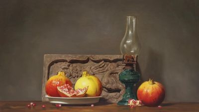 岁月静好--冀晓峰油画作品展 - 图画吧TUHUABA