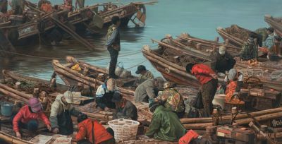 岁月静好--冀晓峰油画作品展 - 图画吧TUHUABA