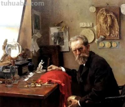 德国画家卡尔·冯·马尔油画作品欣赏 - 图画吧TUHUABA