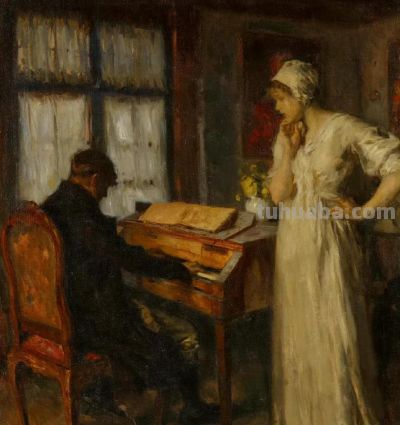 德国画家卡尔·冯·马尔油画作品欣赏 - 图画吧TUHUABA