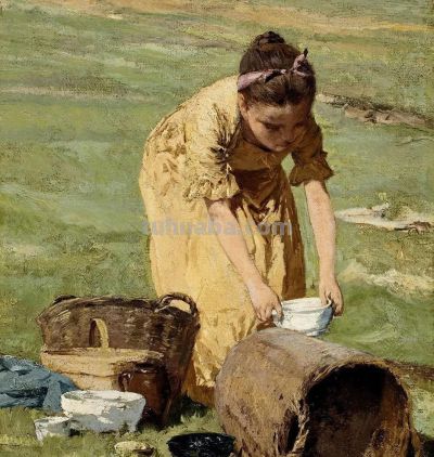 德国画家卡尔·冯·马尔油画作品欣赏 - 图画吧TUHUABA