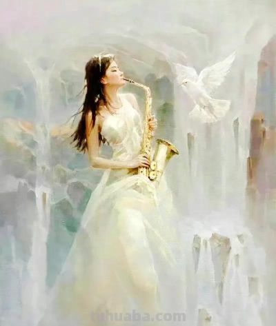 游祥龙油画人物作品专辑 - 图画吧TUHUABA