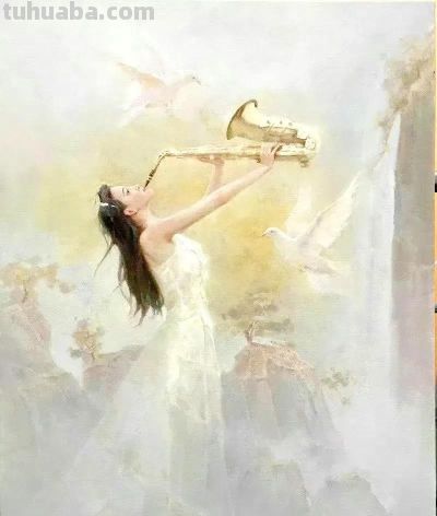 游祥龙油画人物作品专辑 - 图画吧TUHUABA