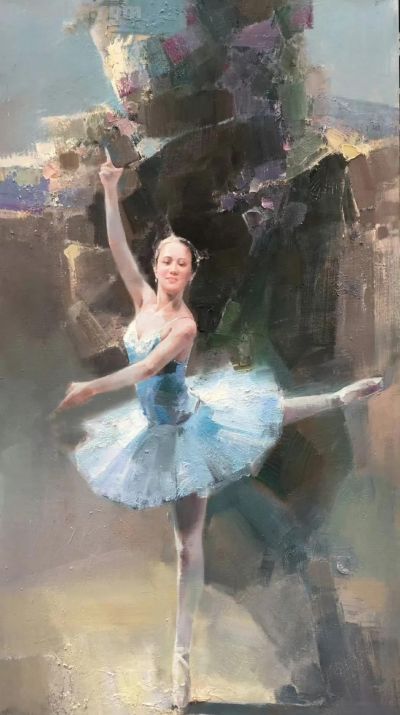 游祥龙油画人物作品专辑 - 图画吧TUHUABA