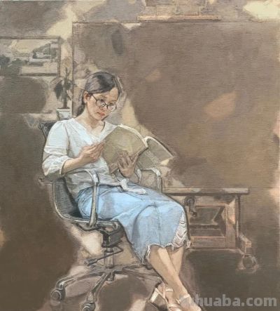 游祥龙油画人物作品专辑 - 图画吧TUHUABA