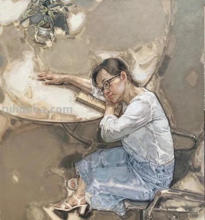 游祥龙油画人物作品专辑 - 图画吧TUHUABA