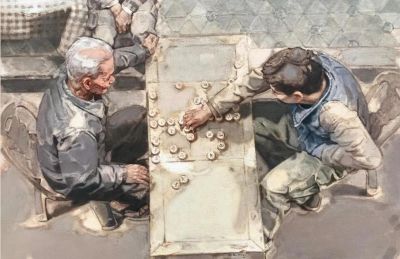 游祥龙油画人物作品专辑 - 图画吧TUHUABA