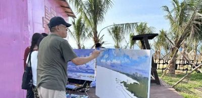 孙洪利·油画写生丨以笔载情 绘就诗性之境 - 图画吧TUHUABA