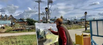 孙洪利·油画写生丨以笔载情 绘就诗性之境 - 图画吧TUHUABA