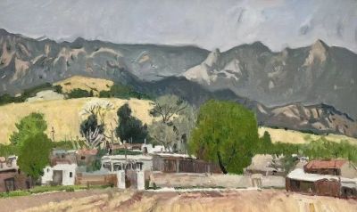 孙洪利·油画写生丨以笔载情 绘就诗性之境 - 图画吧TUHUABA