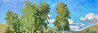 孙洪利·油画写生丨以笔载情 绘就诗性之境 - 图画吧TUHUABA