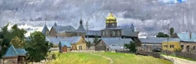 孙洪利·油画写生丨以笔载情 绘就诗性之境 - 图画吧TUHUABA