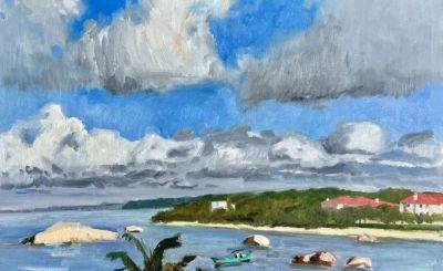 孙洪利·油画写生丨以笔载情 绘就诗性之境 - 图画吧TUHUABA