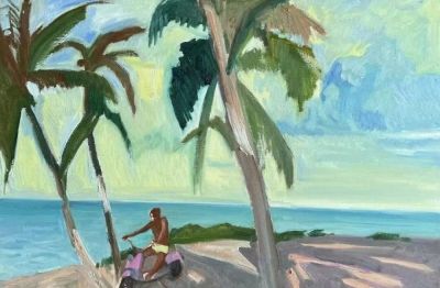 孙洪利·油画写生丨以笔载情 绘就诗性之境 - 图画吧TUHUABA