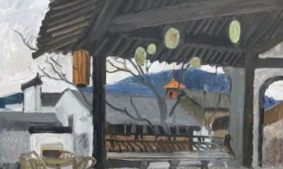 孙洪利·油画写生丨以笔载情 绘就诗性之境 - 图画吧TUHUABA