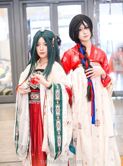 国风漫展迎新年，传统服饰演绎文化魅力 - 图画吧TUHUABA