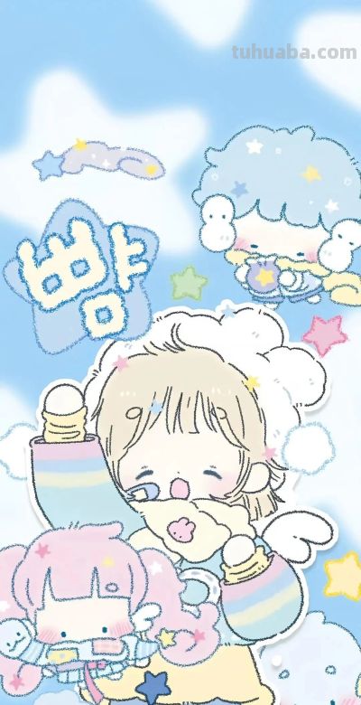 冬日漫画壁纸 - 图画吧TUHUABA