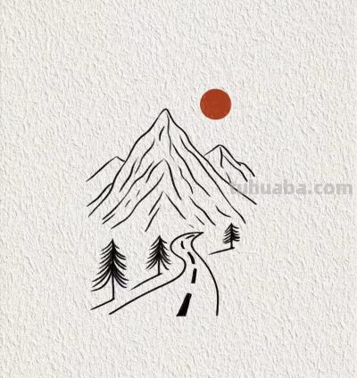 简笔画，也很耐看 - 图画吧TUHUABA