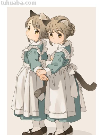 果然，女仆装才是又纯又欲，画的太好了 - 图画吧TUHUABA