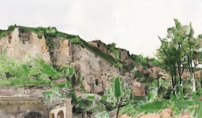 耿旺·水彩画 | 画面充盈着潜在内敛的感染力和深层次的精神感召力 - 图画吧TUHUABA