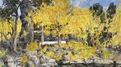 耿旺·水彩画 | 画面充盈着潜在内敛的感染力和深层次的精神感召力 - 图画吧TUHUABA