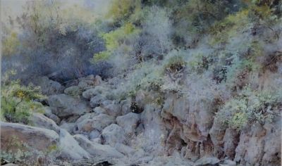 王海涛·水彩丨水与色的碰撞交融里，诉说着藏于时光的情愫与向往 - 图画吧TUHUABA