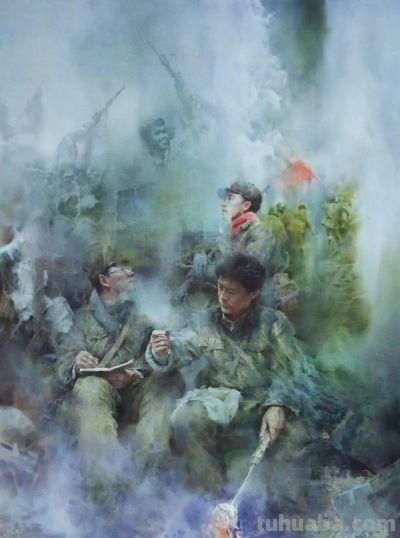 王海涛·水彩丨水与色的碰撞交融里，诉说着藏于时光的情愫与向往 - 图画吧TUHUABA