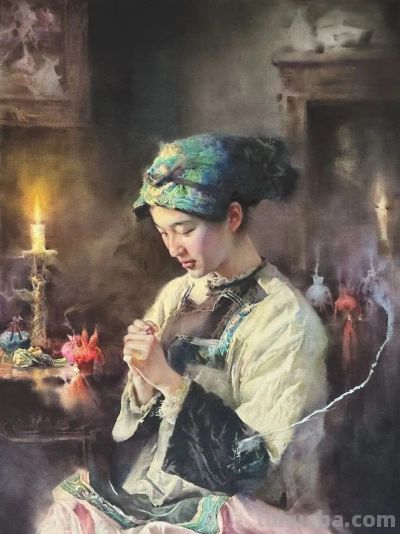 王海涛·水彩丨水与色的碰撞交融里，诉说着藏于时光的情愫与向往 - 图画吧TUHUABA