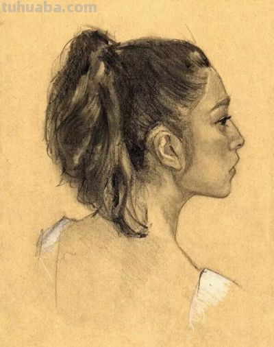 素描作品欣赏 ​​​ - 图画吧TUHUABA