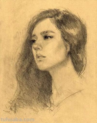 素描作品欣赏 ​​​ - 图画吧TUHUABA