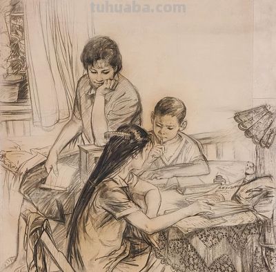 让人惊艳的50名家素描速写集【珍藏版】 - 图画吧TUHUABA