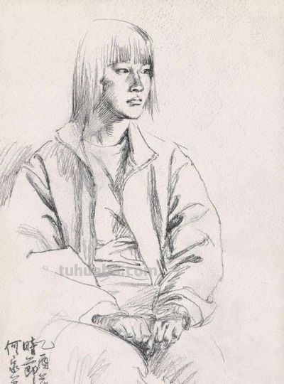 让人惊艳的50名家素描速写集【珍藏版】 - 图画吧TUHUABA