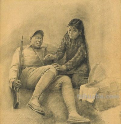 让人惊艳的50名家素描速写集【珍藏版】 - 图画吧TUHUABA