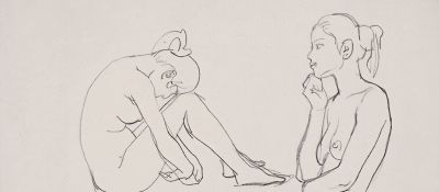 让人惊艳的50名家素描速写集【珍藏版】 - 图画吧TUHUABA