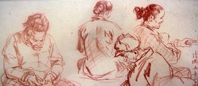 让人惊艳的50名家素描速写集【珍藏版】 - 图画吧TUHUABA