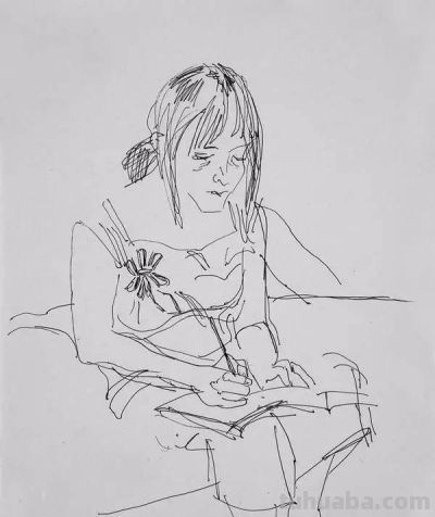 让人惊艳的50名家素描速写集【珍藏版】 - 图画吧TUHUABA