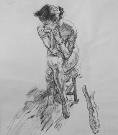 让人惊艳的50名家素描速写集【珍藏版】 - 图画吧TUHUABA