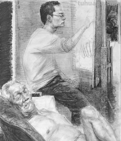 让人惊艳的50名家素描速写集【珍藏版】 - 图画吧TUHUABA