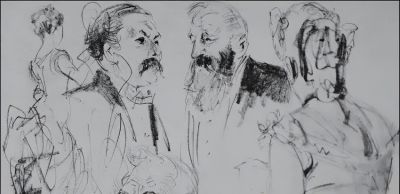 8位高手速写，学习绘画必临范本 - 图画吧TUHUABA