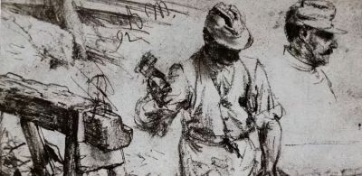 8位高手速写，学习绘画必临范本 - 图画吧TUHUABA