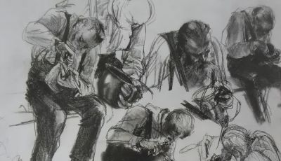 8位高手速写，学习绘画必临范本 - 图画吧TUHUABA