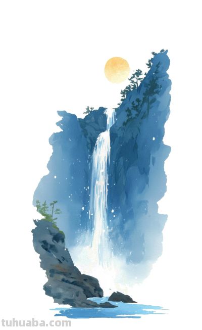 水彩里的秘境，藏着向往的生活！ - 图画吧TUHUABA