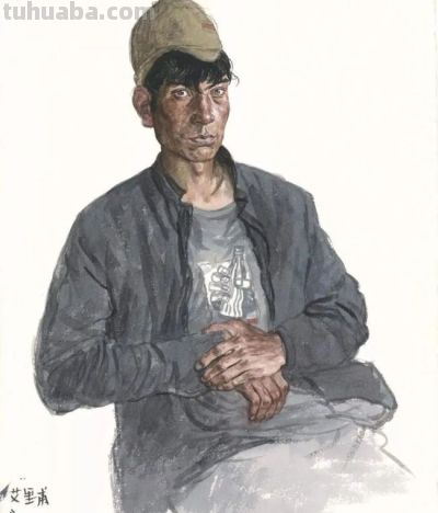 吴长江·水彩 | 高原儿女的精神肖像，水色晕染间的生命在场 - 图画吧TUHUABA