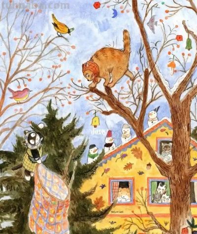 插画里的自然世界(插画欣赏) - 图画吧TUHUABA