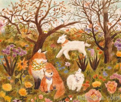 插画里的自然世界(插画欣赏) - 图画吧TUHUABA