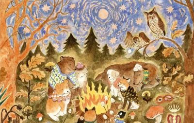 插画里的自然世界(插画欣赏) - 图画吧TUHUABA