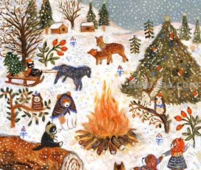 插画里的自然世界(插画欣赏) - 图画吧TUHUABA