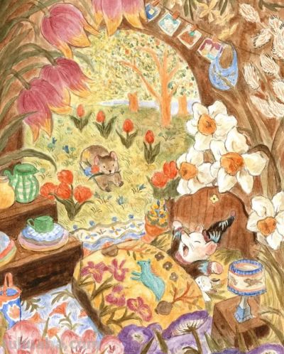 插画里的自然世界(插画欣赏) - 图画吧TUHUABA