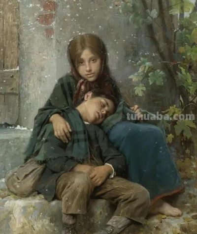 油画欣赏｜莱昂•巴兹勒•佩洛特作品 - 图画吧TUHUABA